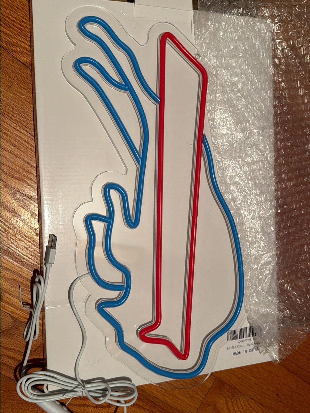 buffalo bills neon sign